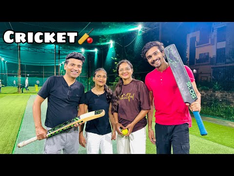 Cricket Match With Family😍
