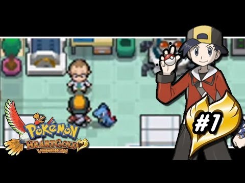 Let's Play Pokemon Heart Gold - Part 1 - Our Adventure Begins