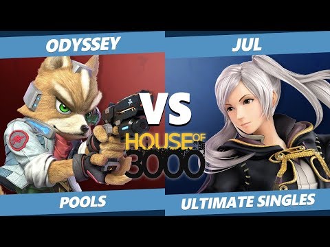 Smash Ultimate Tournament - Odyssey (Fox) Vs. Jul (Robin) SSBU Xeno 199 Pools