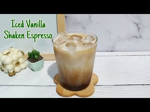 How To Make Iced Vanilla Shaken Espresso /Iced Vanilla Shaken Espresso Recipe