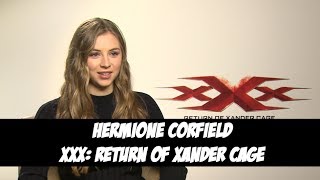 Hermione Corfield - xXx: Return of Xander Cage Exclusive Interview video