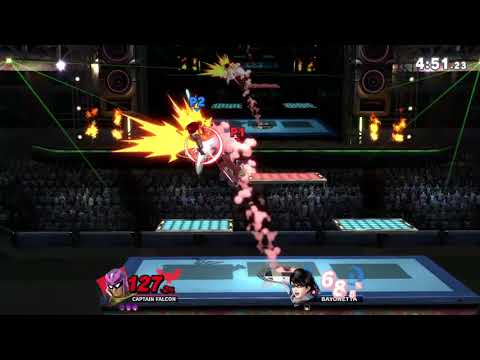 Smash Ultimate: Reverse Up Air into grab, Up Airs into Knee // Raptor Boost, Up Airs into Knee