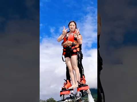 🍋#4378🧚‍♀️Dancing_on_the_water🧜‍♀️💦This_is_the_feeling_of_flying_#watersports_#water#shorts