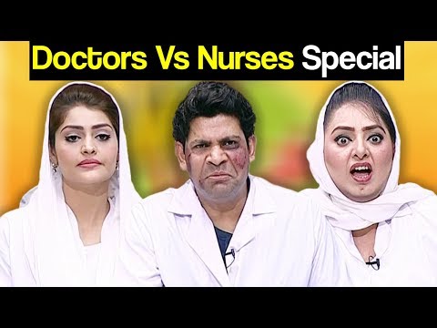 Khabardar Aftab Iqbal 25 February 2018 - Doctor vs Nurses Special - Express News