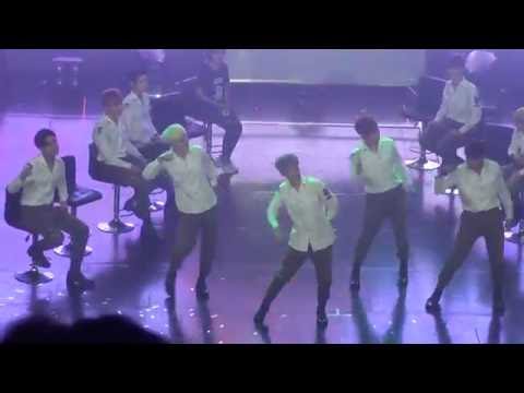160814 SEVENTEEN dancing to Produce 101's Pick Me @ SHINING DIAMONDS IN MANILA