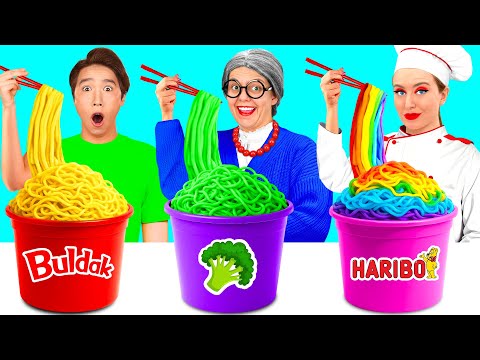 Me vs Grandma Cooking Challenge | Crazy Challenge