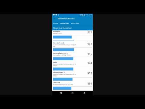Vernee MIX 2 NEW IMPROVED Geekbench Scores After Few Days Use - SPORTS MODE