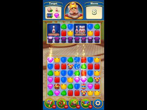 Royal Match Level 3521 - NO BOOSTERS GAMEPLAY 👑 | SKILLGAMING ✔️