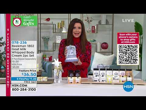 HSN | Beekman 1802 Holiday Gifts 12.18.2021 - 03 PM
