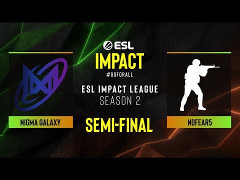 Nigma Galaxy vs. NOFEAR5 - Map 2 [Ancient] - ESL Impact League Season 2 - Finals - Semi-final