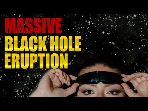 Astronomers Capture Sharpest Images Ever Of Eruption From Supermassive Black Hole