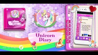 Unicorn Diary with password
