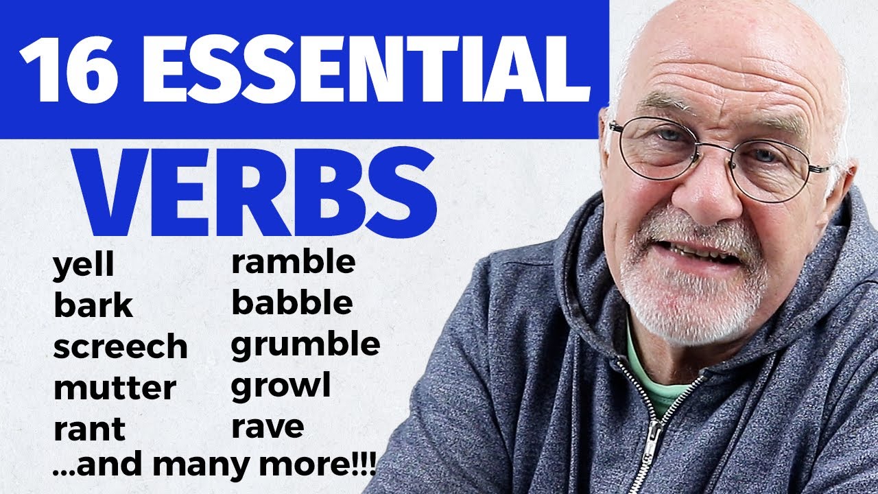 SPEAK LIKE A NATIVE | 16 KEY (C1) Verbs to Enhance Your VOCABULARY!