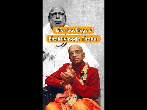 Life Teachings of Bhaktivinode Thakur | By Prabhupada
