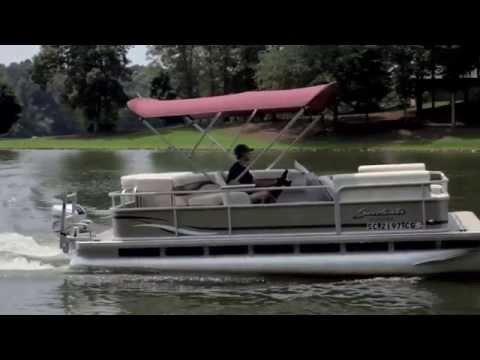 Bimini Top-PWR ARM II Automatic Pontoon Bimini Top