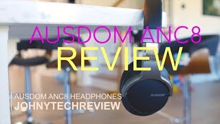 Ausdom Wireless Bluetooth Active Noise Cancellation Headphone REVIEW