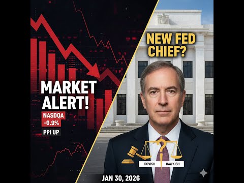 US Market Brief Jan 30, 2026: Tech Stocks Under Pressure & New Fed Leadership