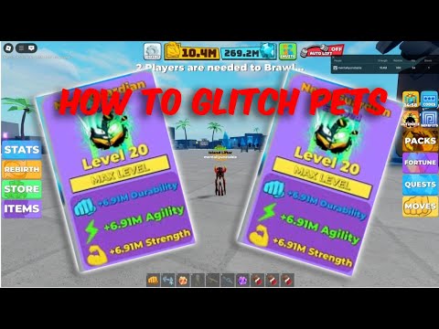 How to GLITCH pets in MUSCLE LEGENDS 2025