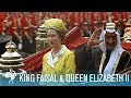 King Faisal Arrives To A Royal Welcome By Queen Elizabeth II 1967 British Pathé