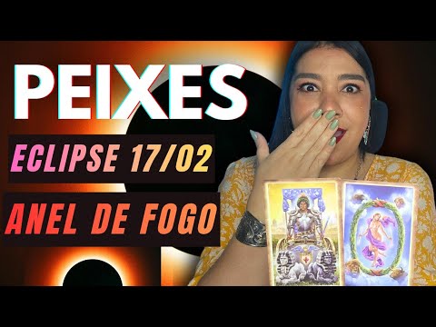 Pisces, until February 17th, this eclipse promises to be amazing! Mark this date, it will be a tu...