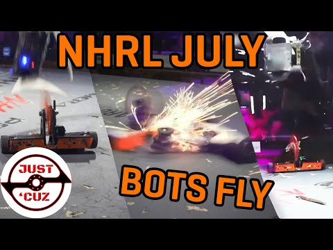 Time for a Rematch! NHRL July 2021 Event Recap (3lb Beetleweight Combat Robot)