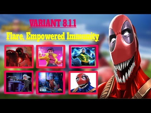 Variant 8.1.1 Flare,Empowered immunity