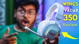 Wings Vader 350 Review 🎧⚡⚡ RGB lights with gaming mode