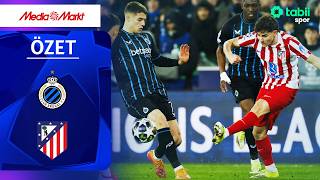 Şampiyonlar Ligi Son 16 Play-Off Turu | Club Brugge - Atletico (Özet)
