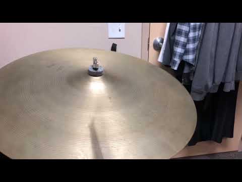 Vintage A Zildjian 20" Ping Ride 1960s image 2