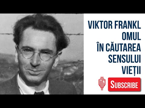 Viktor Frankl, Omul în căutarea sensului vieții