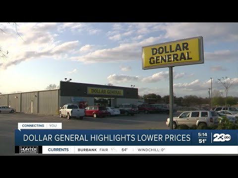 Dollar General highlights its lower prices