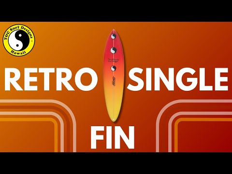 HAWAII RETRO SINGLE FIN - Glenn Pang Surfboard Review With Koa Yokota