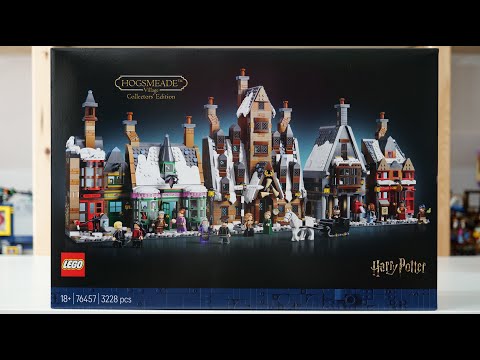 LEGO Harry Potter 76457 Hogsmeade Village – Collectors' Edition Speed Build