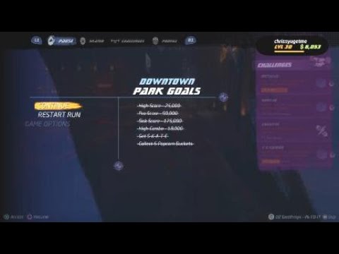 Sick Score Combo Downtown THPS