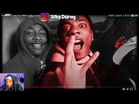 FIREE!! Silky Reacts To CHII WVTTZ X SET DA TREND X CBLU X DOUGIE B - GEEKED