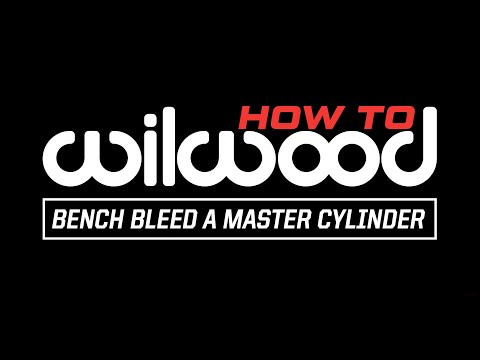 How To: Bench Bleed a Master Cylinder