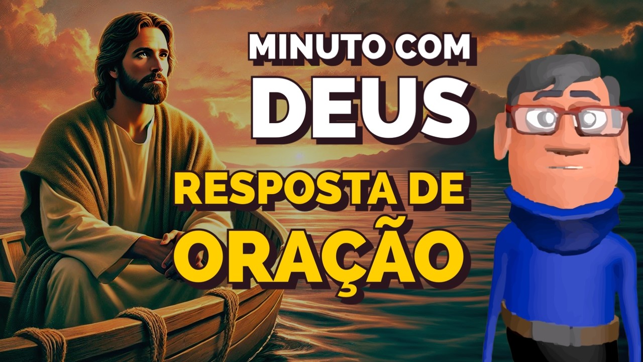 QUANDO DEUS NOS DIZ "NÃO" - Minuto com Deus de Hoje 16/11/2024