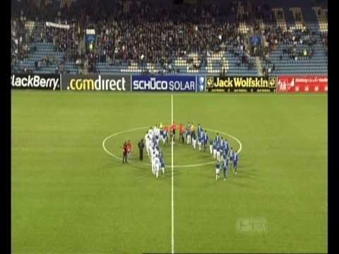 PSV Wesel - Einlaufkinder VfL Bochum - KSC am 01.02.2009
