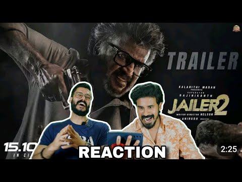 JAILER 2 Official Trailer Reaction | Rajinikanth Nelson | Mohanlal Suraj Suriya Entertainment Kizhi
