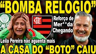 JÁ ERA! A CASA DO JOSÉ BOTO E LEILA PEREIRA CAIU! MAIS UM REFORÇO DE MER**DA? BOMBA-RELOGIA NO FLA!