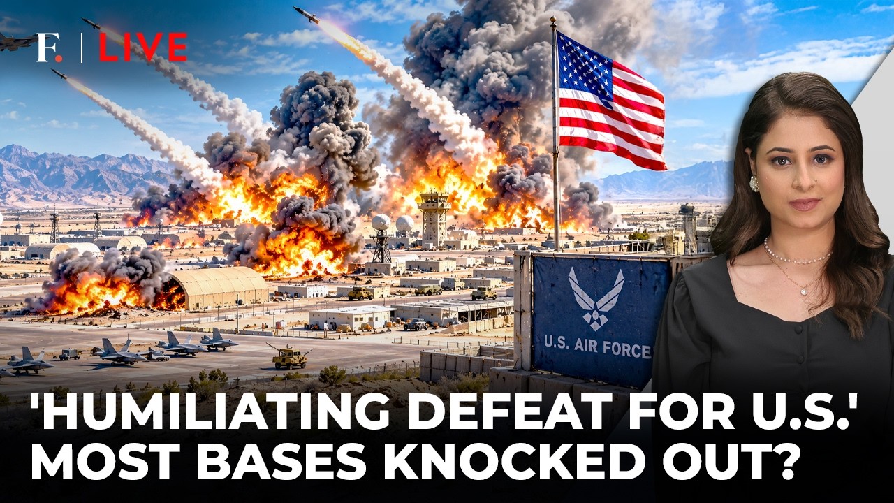 'Historic & Humiliating': Iran Claims US defeat, Cites 'Disabled' Bases After Attacks|Firstpost Live