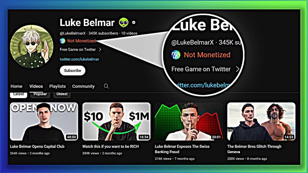COMO SABER SE UM CANAL ESTÁ MONETIZADO NO YOUTUBE EM 2024 (NOVA TÉCNICA)