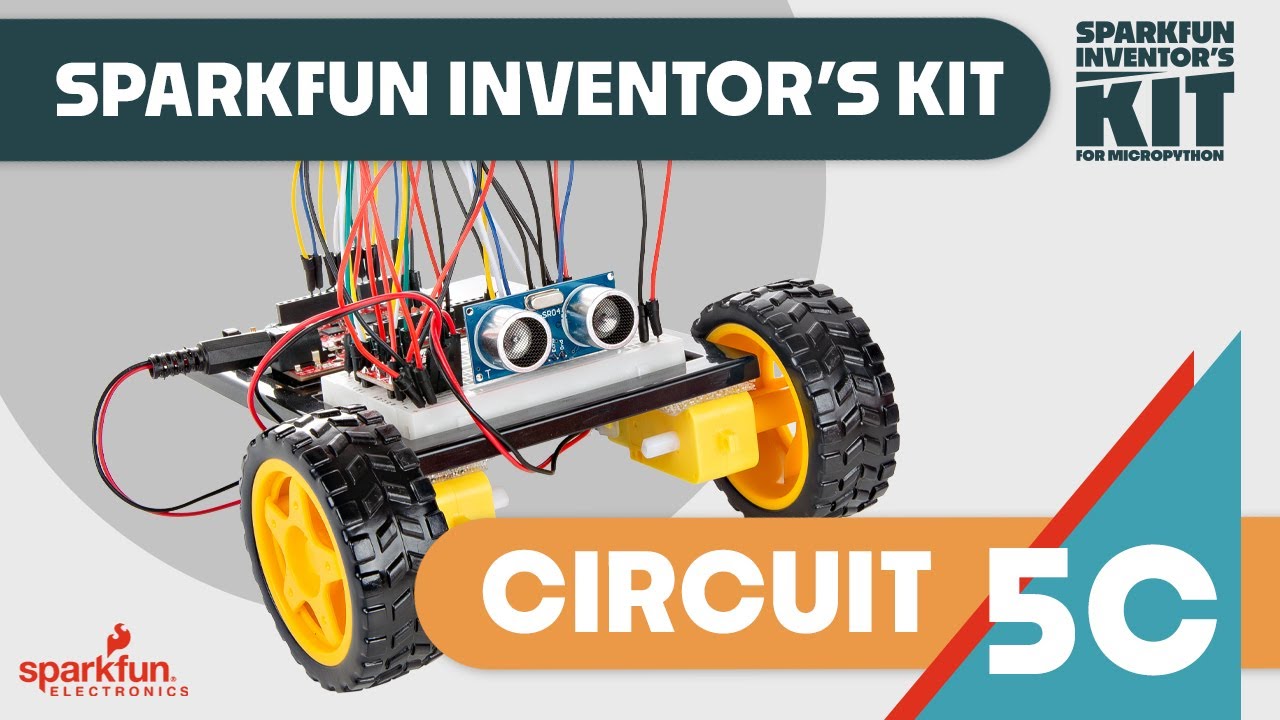 Circuit 5C: SparkFun Inventor's Kit for MicroPython