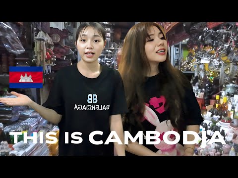 Inside The Most Famous Market In Phnom Penh City | Russian Market Walk Tour & Local Life in Cambodia