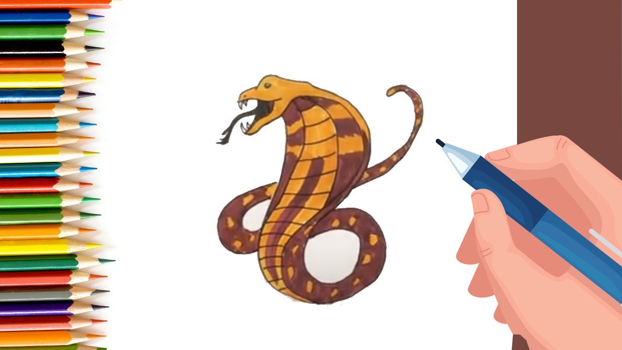 How to Draw Cobra Snake