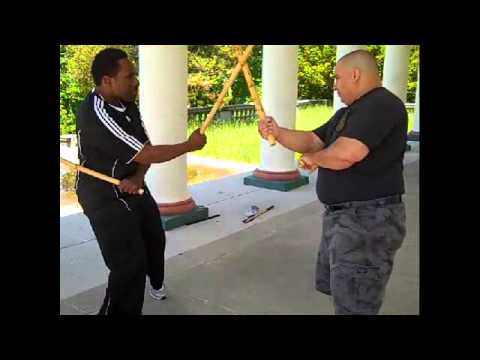 Double Stick Sinawali Mechanics and Drilling With Sifu Guro Peter Vargas from American Modern Arnis