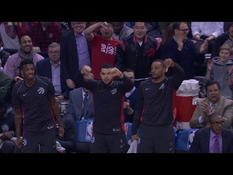Raptors Highlights: Ibaka Blocks Baynes - April 4, 2018