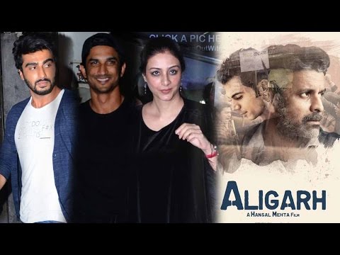 Arjun Kapoor, Sushant Singh Rajput, Tabu And Others Support Manoj Bajpayee At Aligarh Screening!