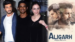 Arjun Kapoor, Sushant Singh Rajput, Tabu And Others Support Manoj Bajpayee At Aligarh Screening!