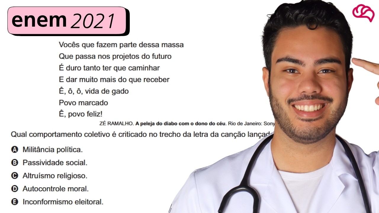 Resolução em Vídeo — Questão 60 ENEM 2021